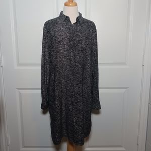 Lou & Grey Long Sleeve Pattern Dress